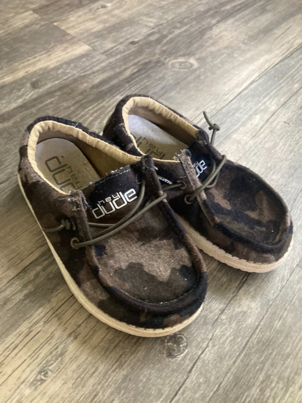 Hey Dudes Camo Wally Little Kids 9